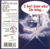 Back Cover of Tribal Elders Single