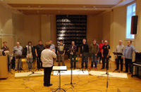 �The Climber� recording session.
