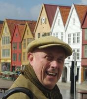 Judge at the famous Bryggen dockside in Bergen.