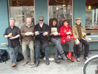 From L to R: Andy, Se&aacute;n, David, Mark, Laura, Judge.